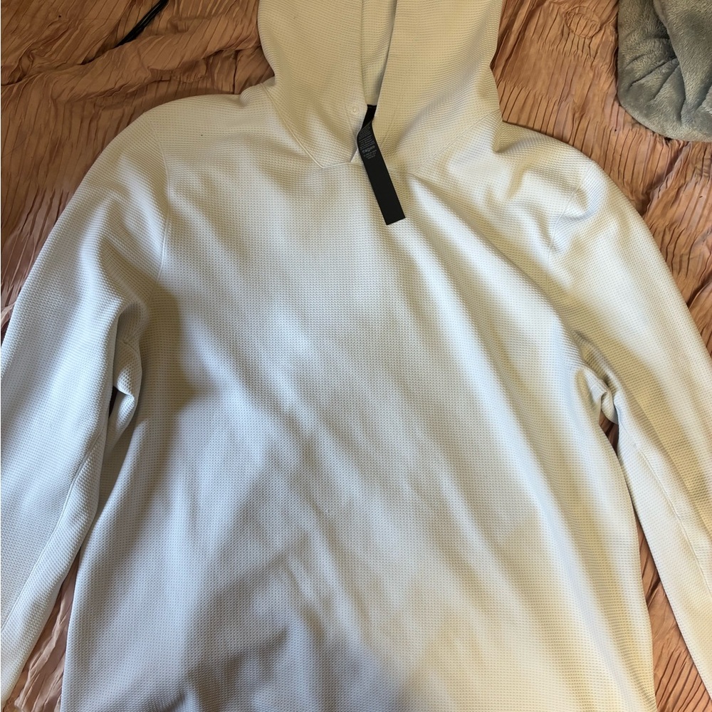White Hooded Sweatshirt